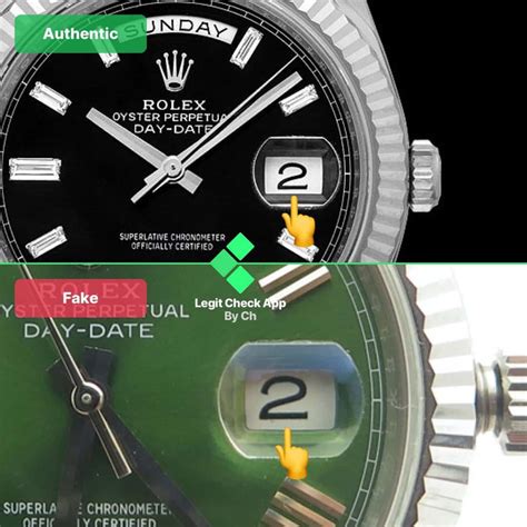 fake rolex with date to the keft and snaller font|missing rolex moniker.